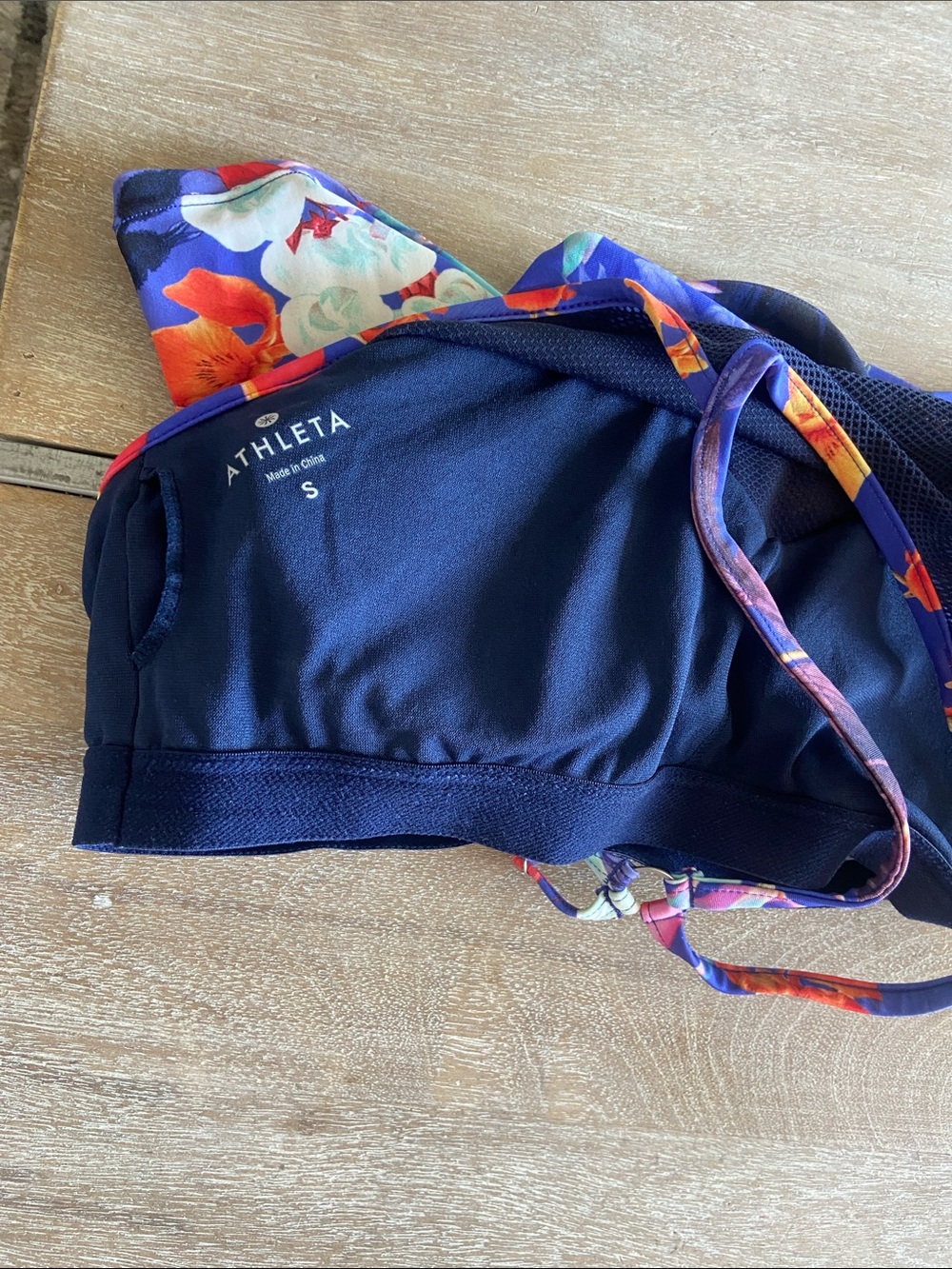 Floral High-Neck Tankini Top - Picture 4 of 5